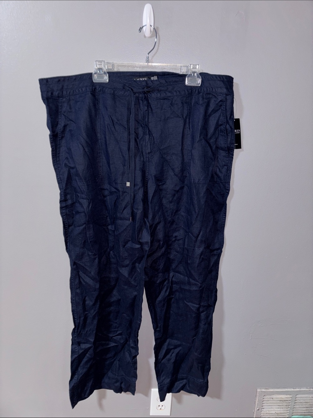 Lauren Ralph Lauren 20W linen pants NWT